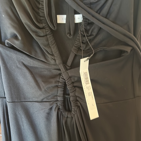 Large NWT black Susana Monaco Revolve Jumpsuit - Picture 4 of 4